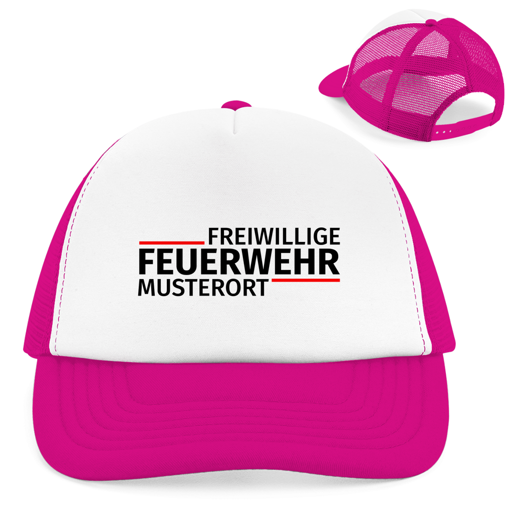 Retro Trucker Cap - Modern Freiwillige Feuerwehr [Personalisierbar]