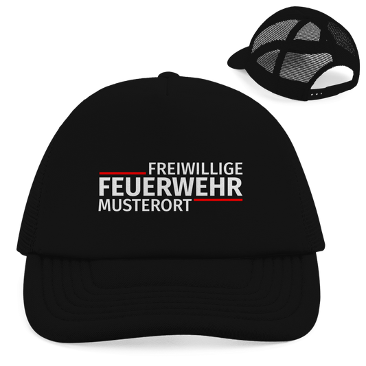 Retro Trucker Cap - Modern Freiwillige Feuerwehr [Personalisierbar]