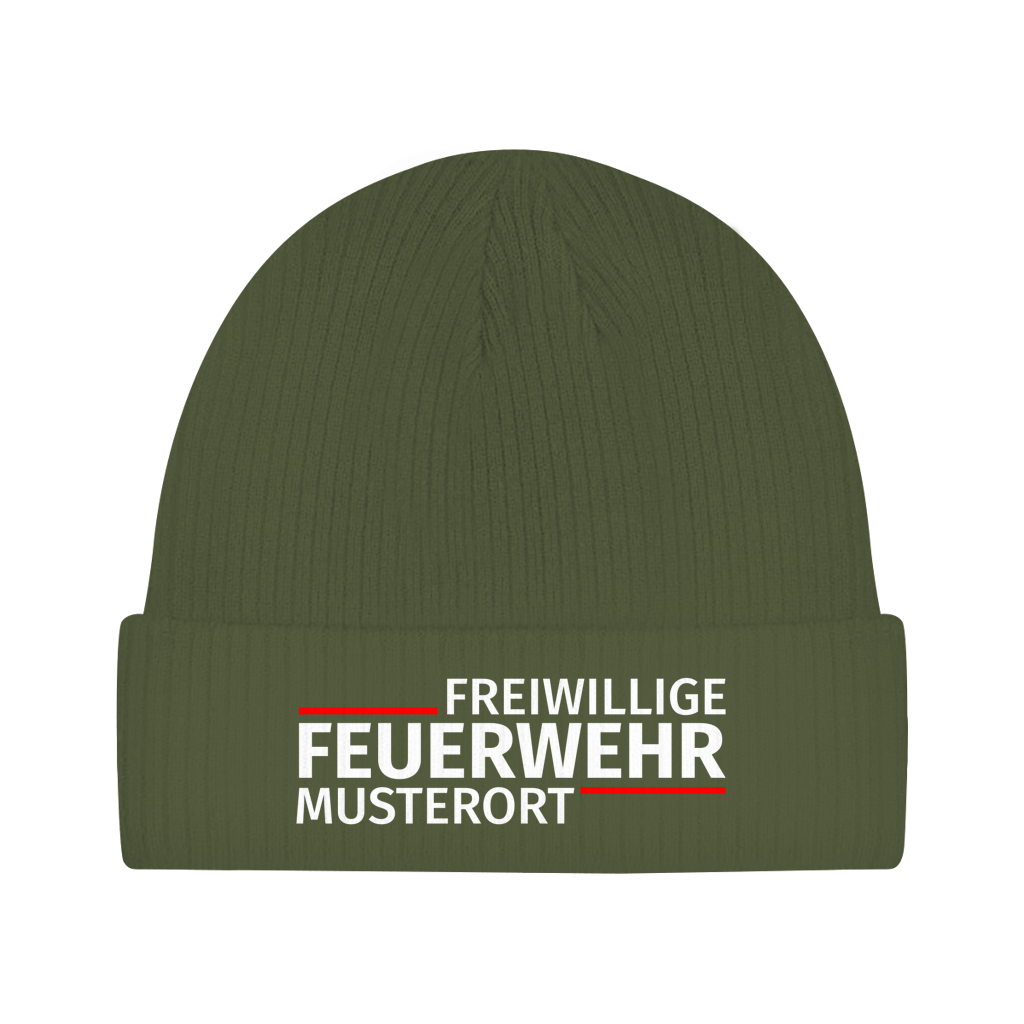 Beanie - Modern Freiwillige Feuerwehr [Personalisierbar]
