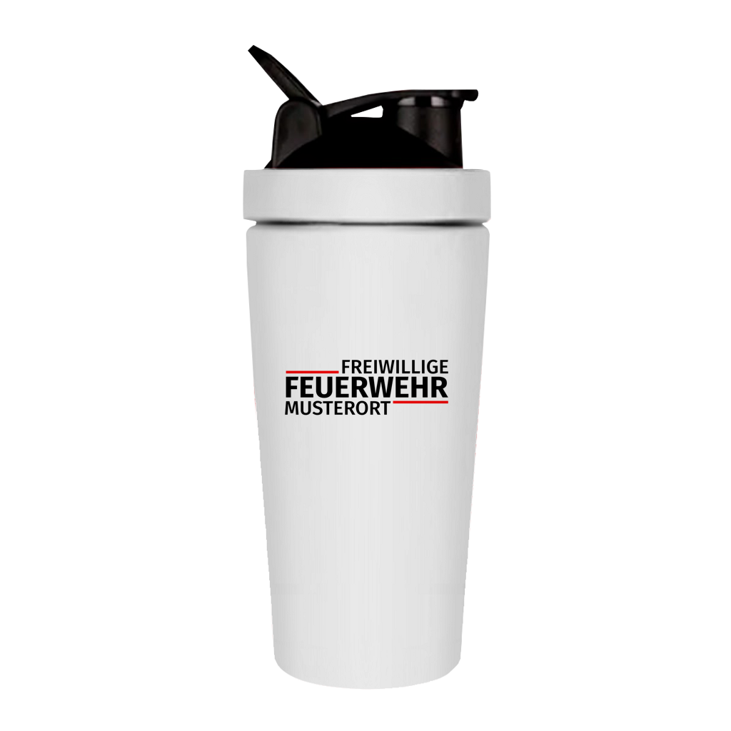 Fitness Shaker - Modern Freiwillige Feuerwehr [Personalisierbar]