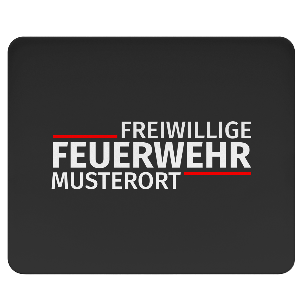 Mousepad - Modern Freiwillige Feuerwehr [Personalisierbar]