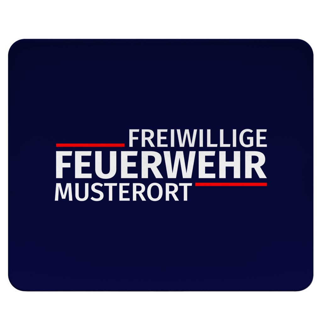 Mousepad - Modern Freiwillige Feuerwehr [Personalisierbar]