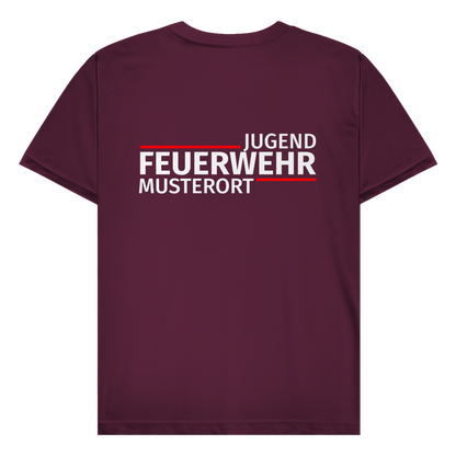 Herren T-Shirt - Modern Jugendfeuerwehr [Personalisierbar]