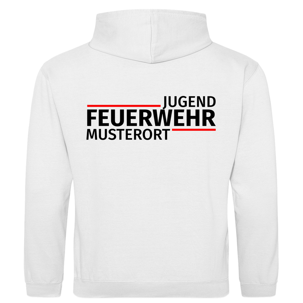 Herren Hoodie - Modern Jugendfeuerwehr [Personalisierbar]