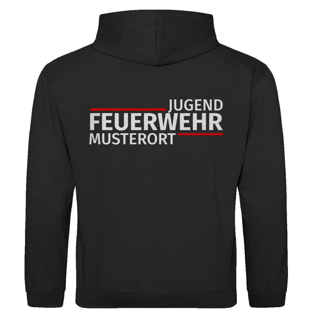Herren Hoodie - Modern Jugendfeuerwehr [Personalisierbar]
