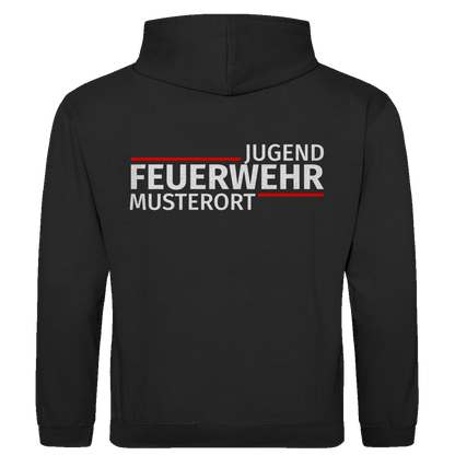 Herren Hoodie - Modern Jugendfeuerwehr [Personalisierbar]