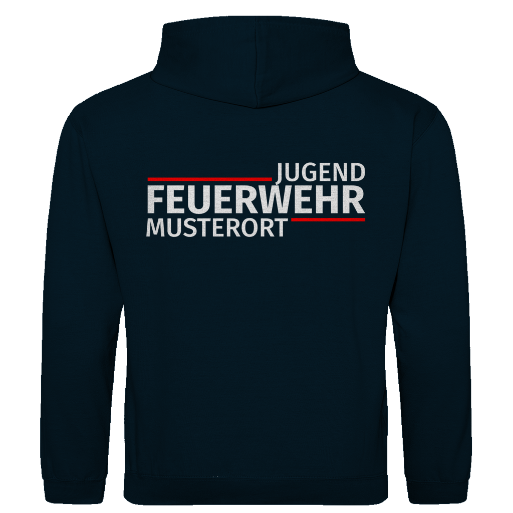 Herren Hoodie - Modern Jugendfeuerwehr [Personalisierbar]