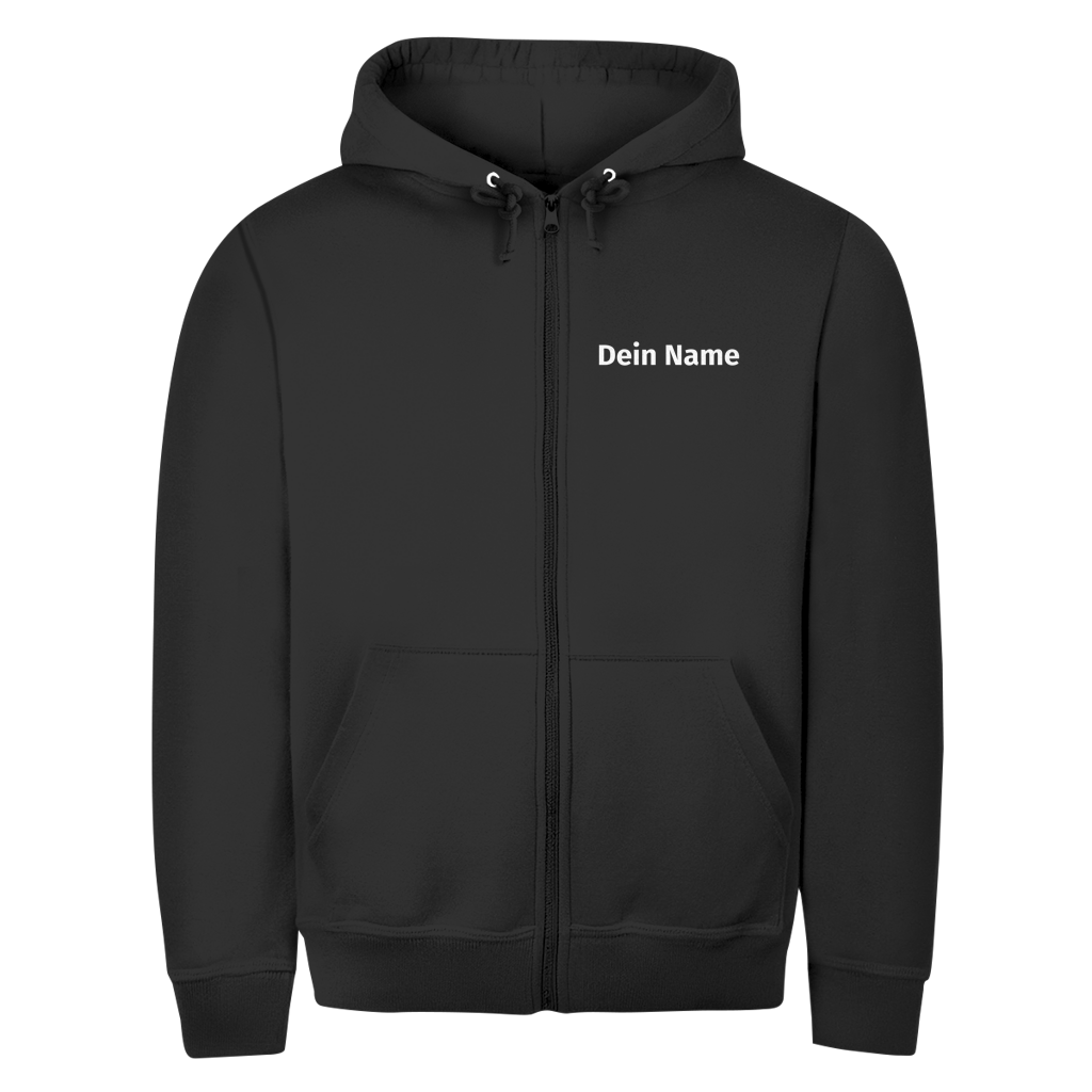 Unisex Zipper Hoodie - Modern Jugendfeuerwehr [Personalisierbar]