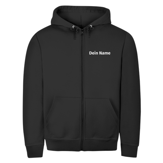 Unisex Zipper Hoodie - Modern Jugendfeuerwehr [Personalisierbar]