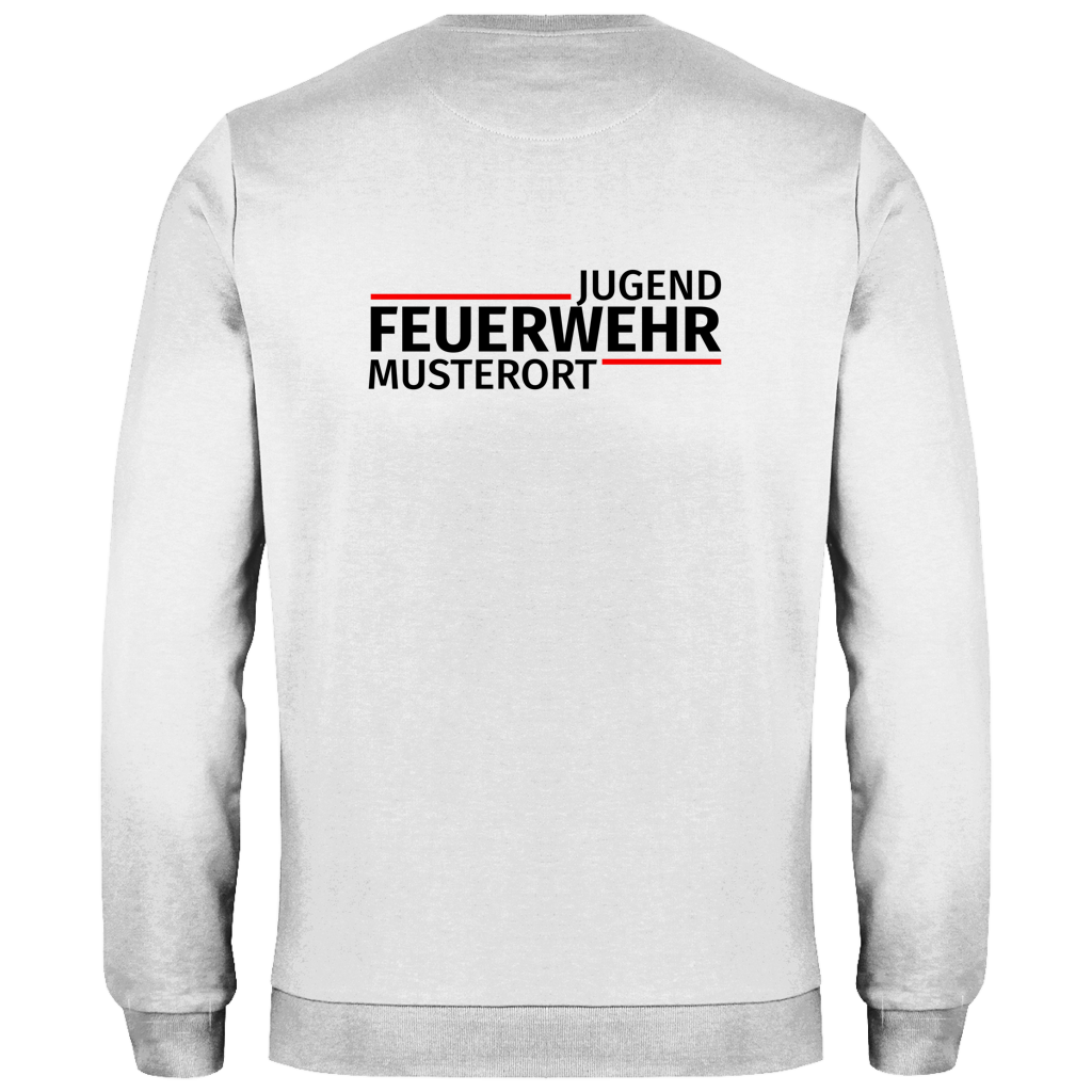 Herren Sweatshirt - Modern Jugendfeuerwehr [Personalisierbar]