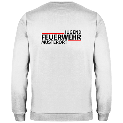 Herren Sweatshirt - Modern Jugendfeuerwehr [Personalisierbar]