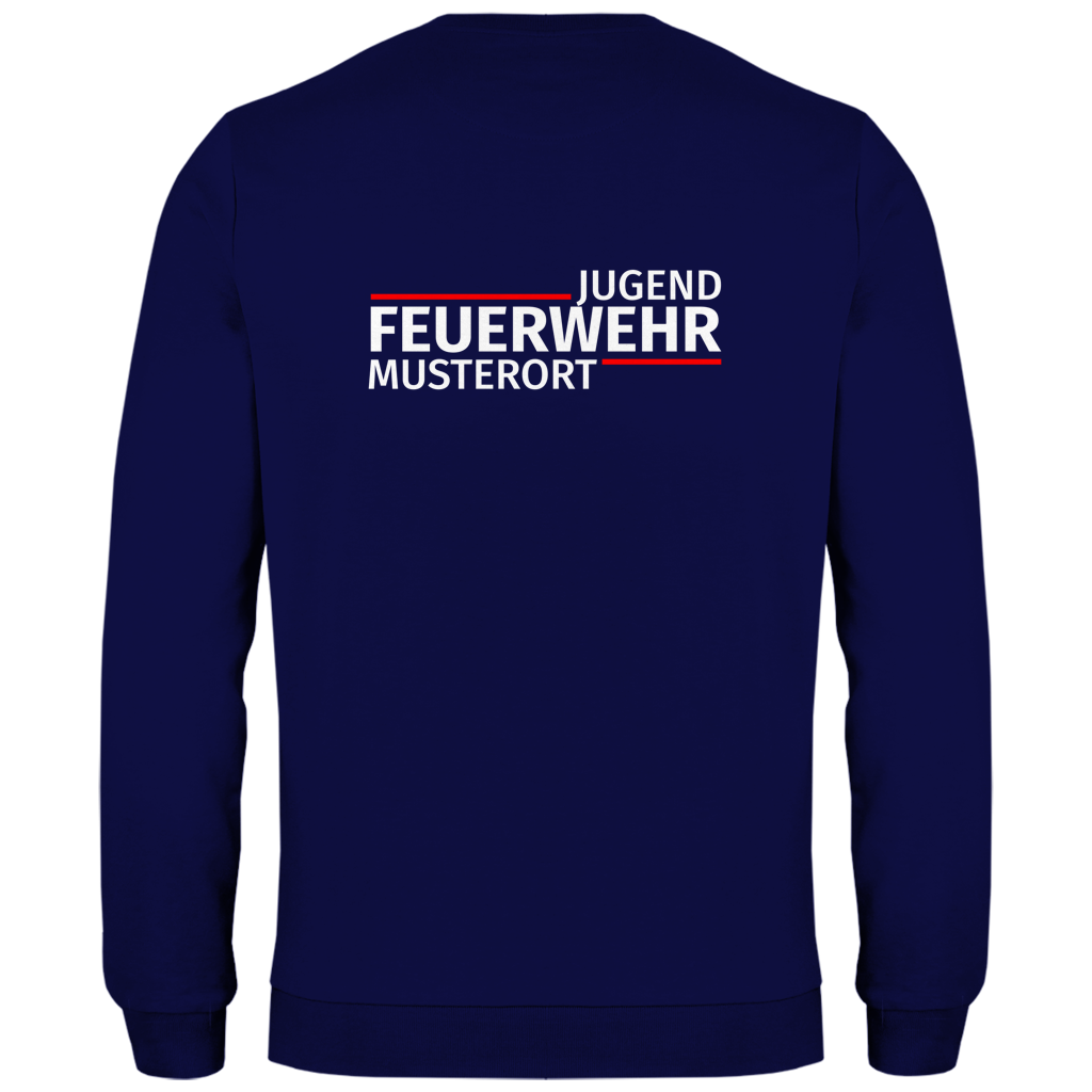 Herren Sweatshirt - Modern Jugendfeuerwehr [Personalisierbar]