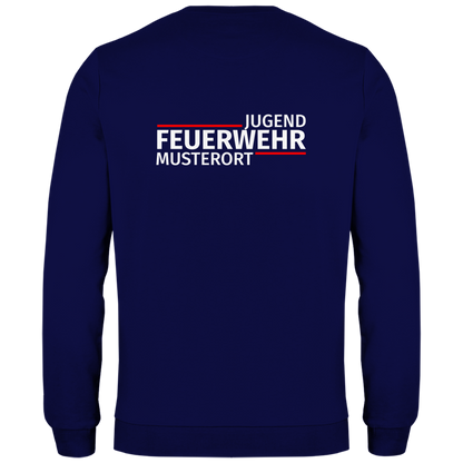 Herren Sweatshirt - Modern Jugendfeuerwehr [Personalisierbar]