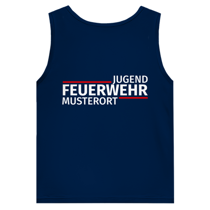 Herren Tank Top - Modern Jugendfeuerwehr [Personalisierbar]