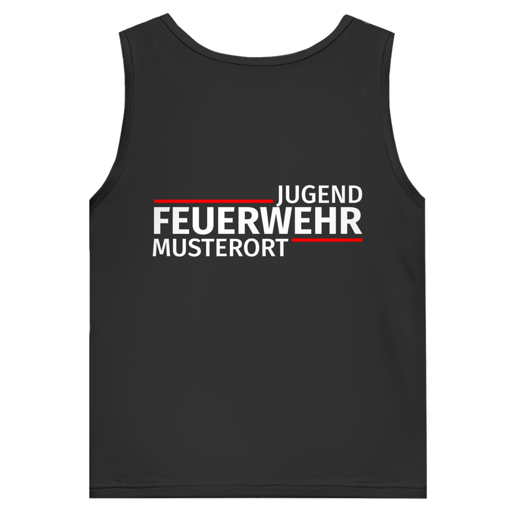 Herren Tank Top - Modern Jugendfeuerwehr [Personalisierbar]