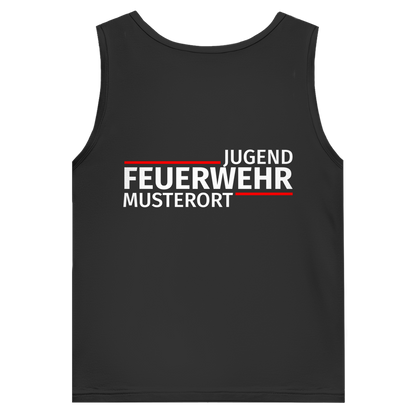 Herren Tank Top - Modern Jugendfeuerwehr [Personalisierbar]