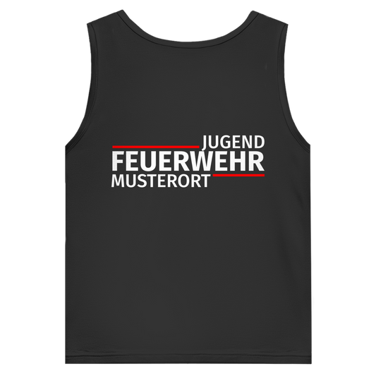 Herren Tank Top - Modern Jugendfeuerwehr [Personalisierbar]