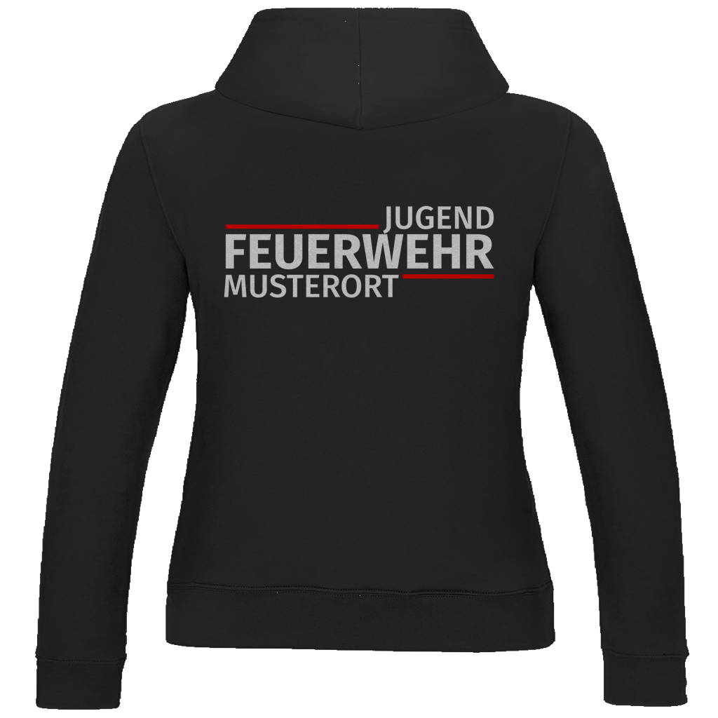 Damen Hoodie - Modern Jugendfeuerwehr [Personalisierbar]