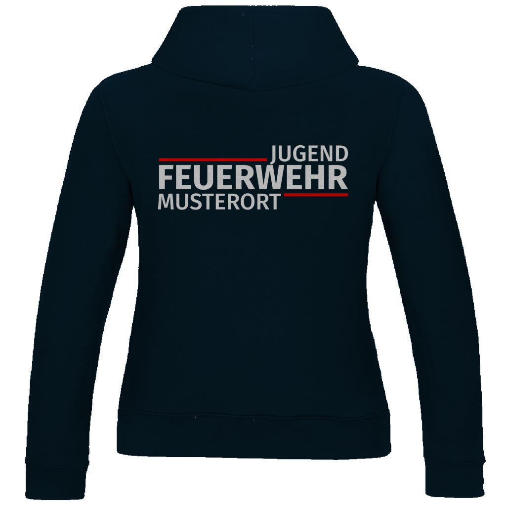 Damen Hoodie - Modern Jugendfeuerwehr [Personalisierbar]