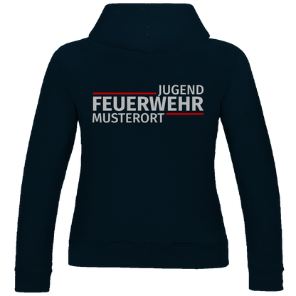 Damen Hoodie - Modern Jugendfeuerwehr [Personalisierbar]