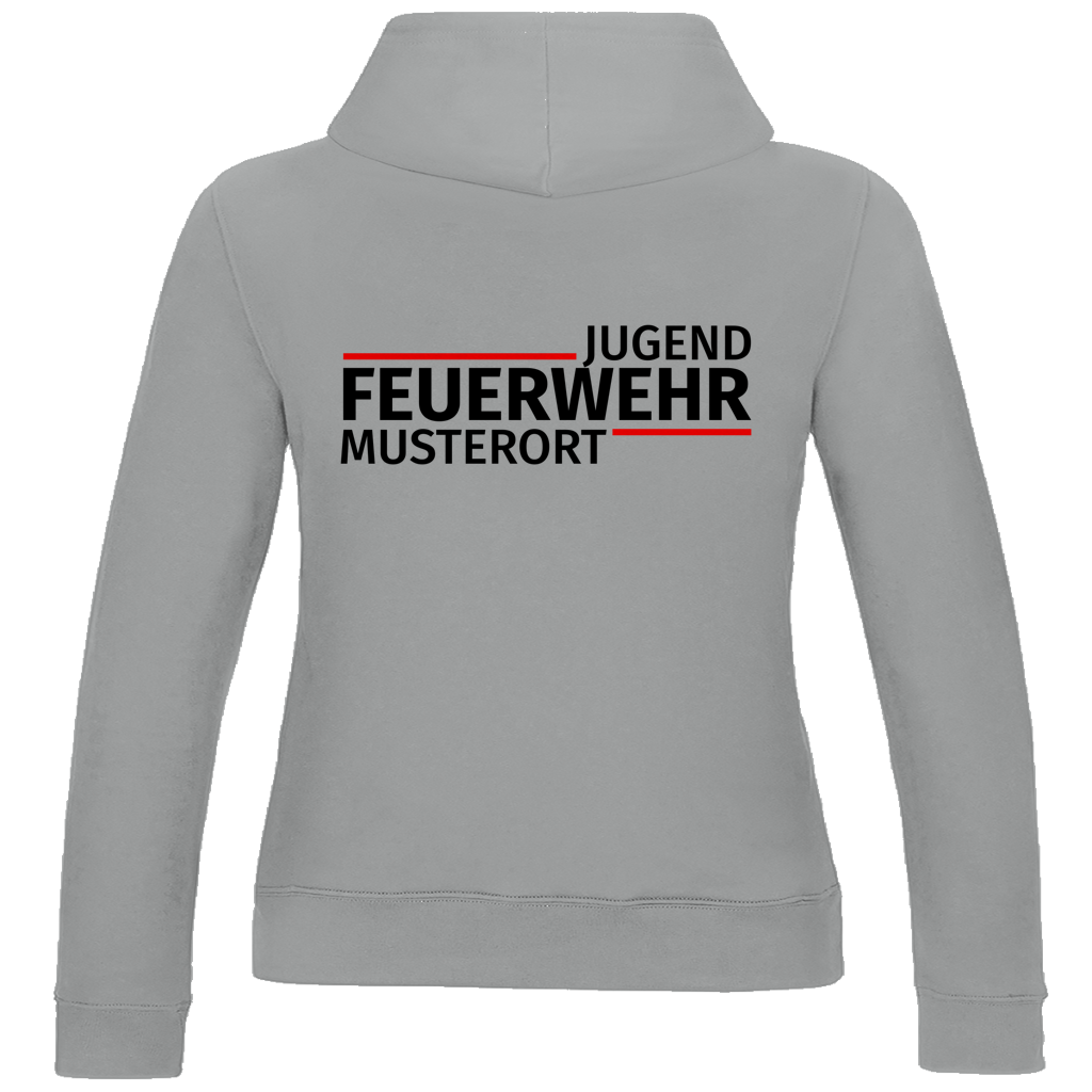 Damen Hoodie - Modern Jugendfeuerwehr [Personalisierbar]