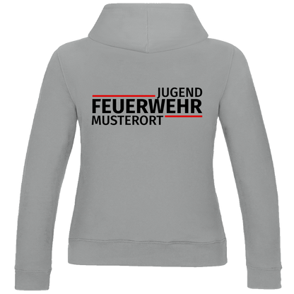 Damen Hoodie - Modern Jugendfeuerwehr [Personalisierbar]