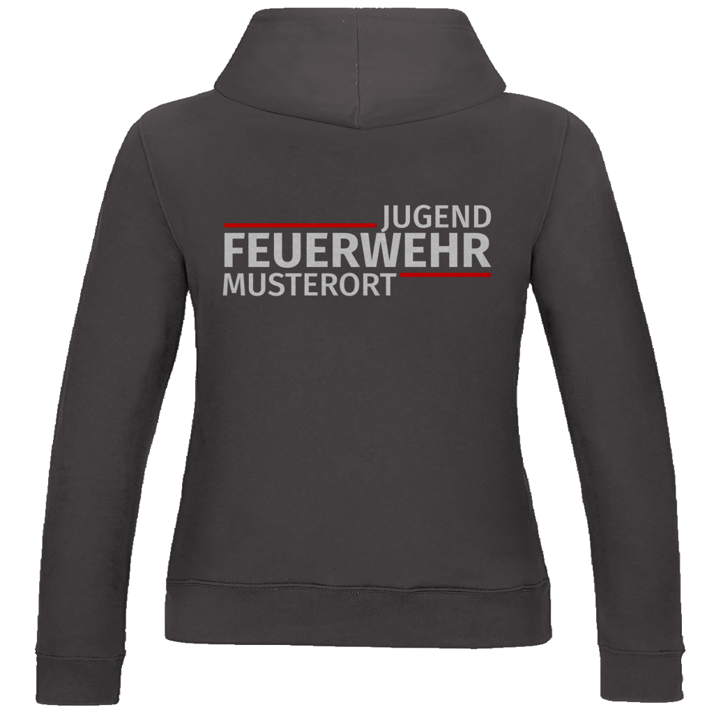 Damen Hoodie - Modern Jugendfeuerwehr [Personalisierbar]