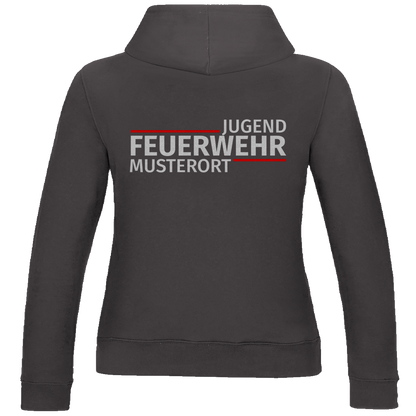Damen Hoodie - Modern Jugendfeuerwehr [Personalisierbar]