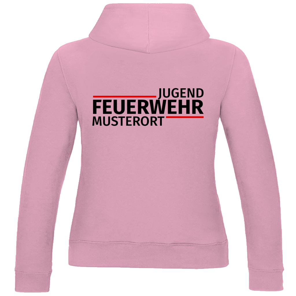 Damen Hoodie - Modern Jugendfeuerwehr [Personalisierbar]