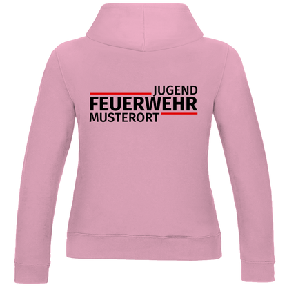 Damen Hoodie - Modern Jugendfeuerwehr [Personalisierbar]