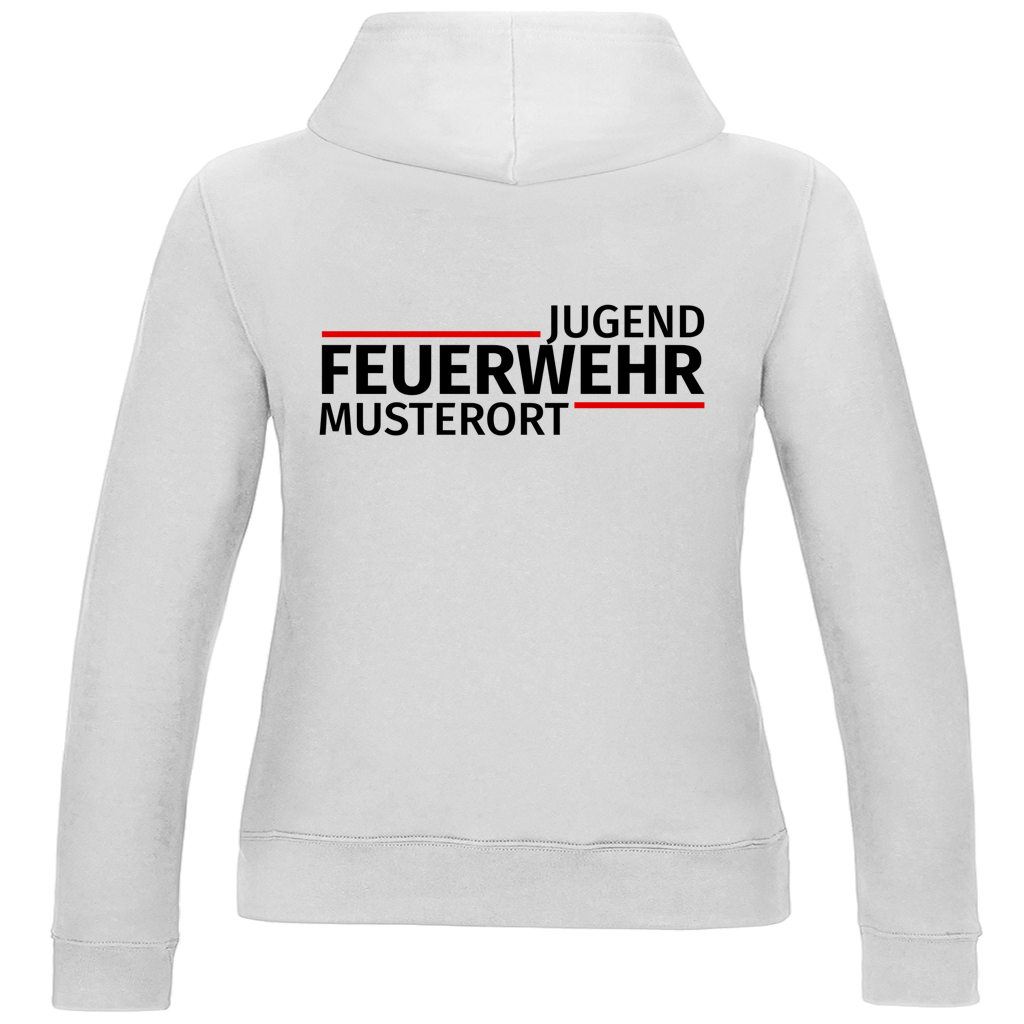 Damen Hoodie - Modern Jugendfeuerwehr [Personalisierbar]