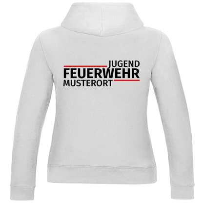 Damen Hoodie - Modern Jugendfeuerwehr [Personalisierbar]