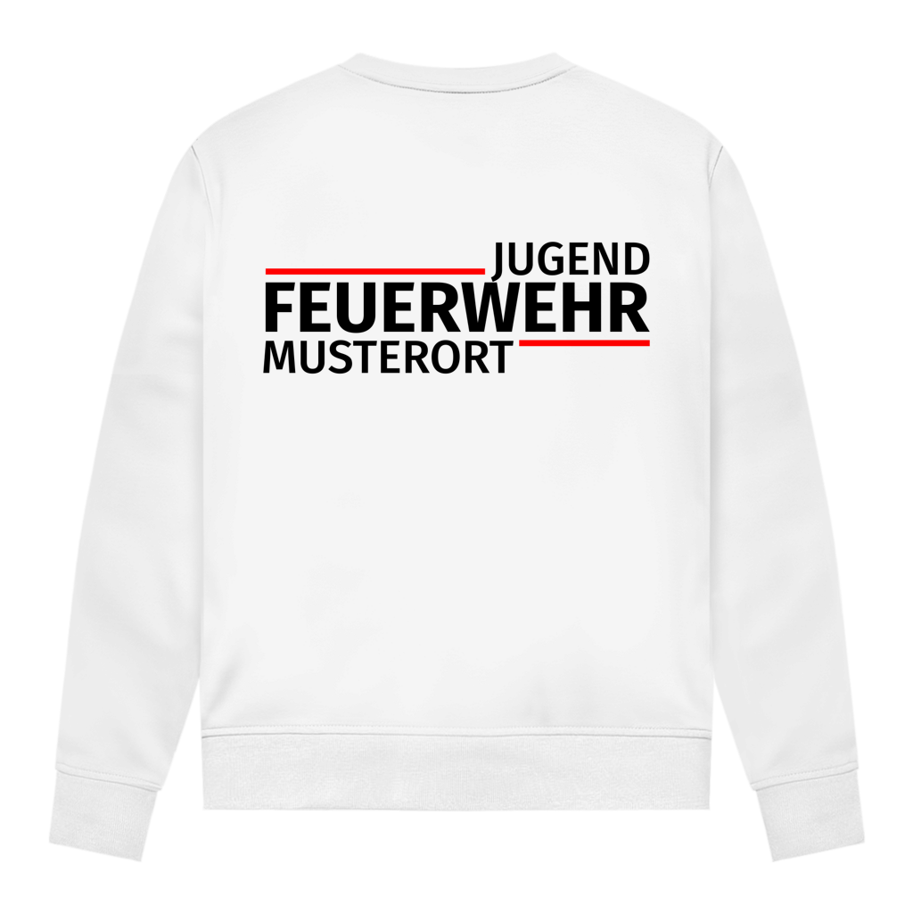Damen Sweatshirt - Modern Jugendfeuerwehr [Personalisierbar]