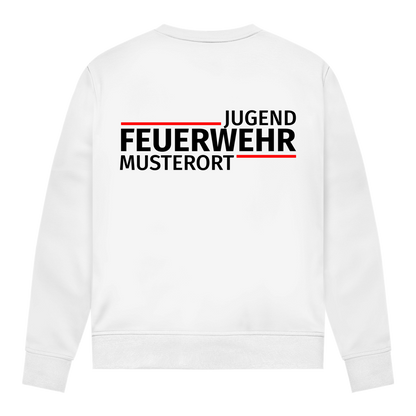 Damen Sweatshirt - Modern Jugendfeuerwehr [Personalisierbar]