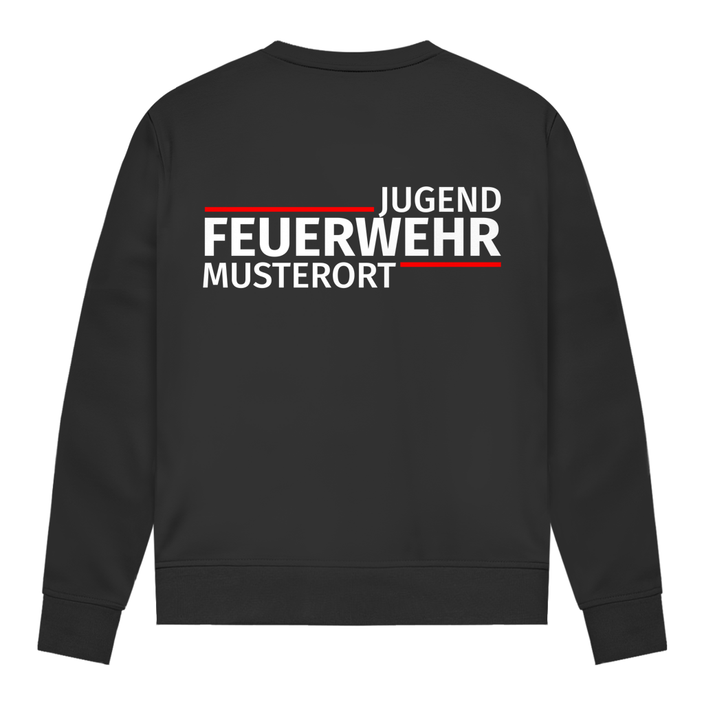 Damen Sweatshirt - Modern Jugendfeuerwehr [Personalisierbar]