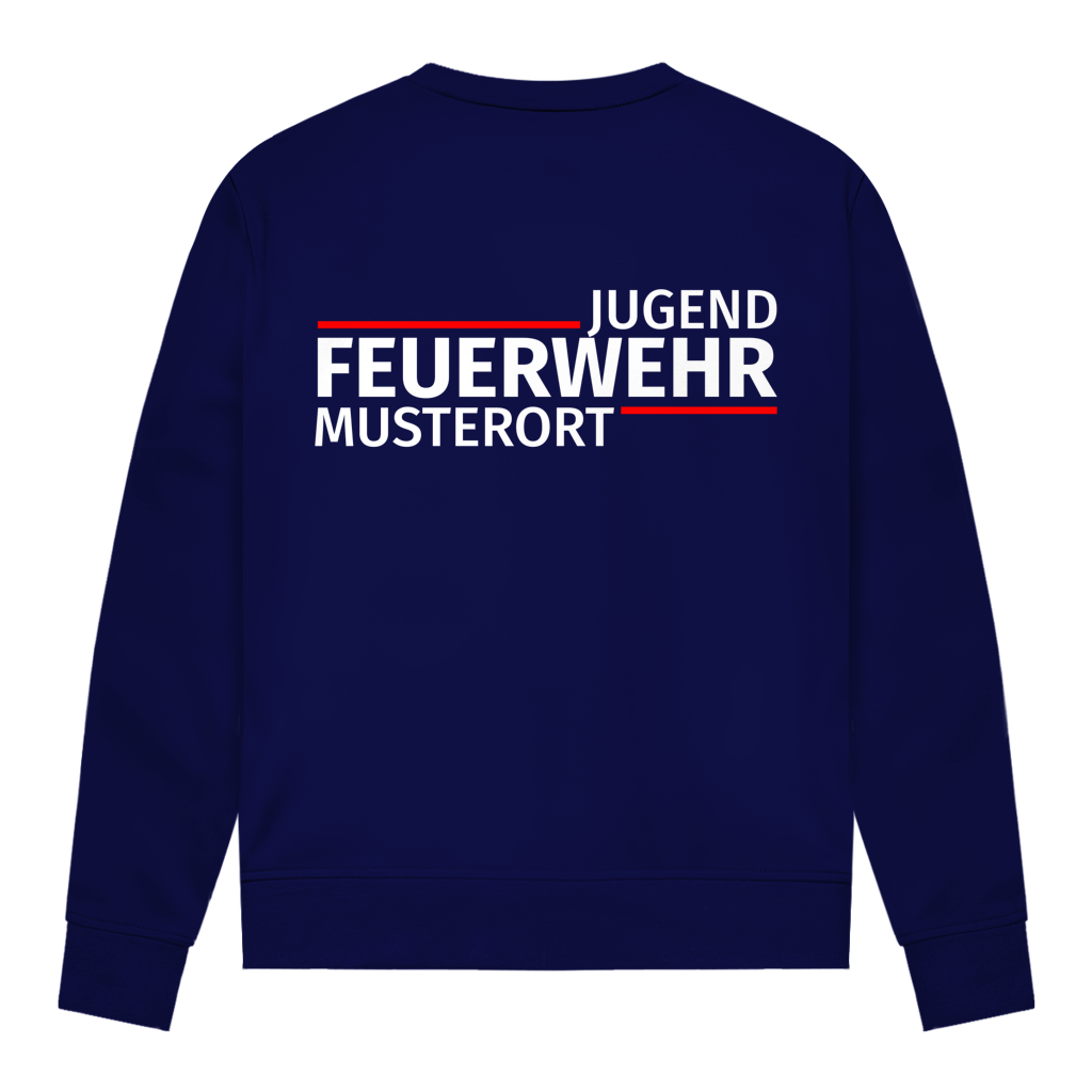 Damen Sweatshirt - Modern Jugendfeuerwehr [Personalisierbar]