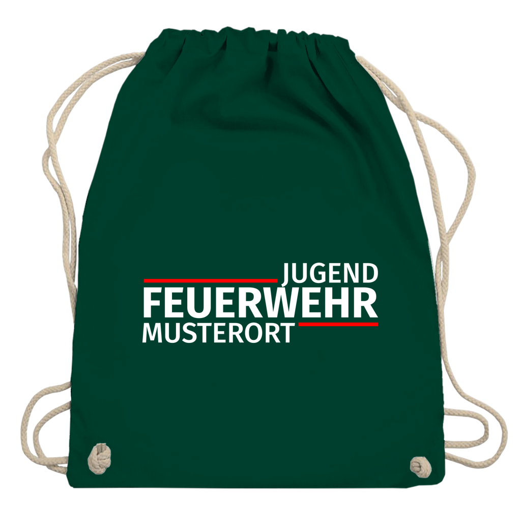 Turnbeutel - Modern Jugendfeuerwehr [Personalisierbar]