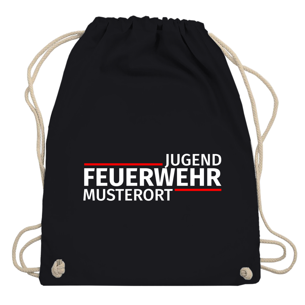 Turnbeutel - Modern Jugendfeuerwehr [Personalisierbar]