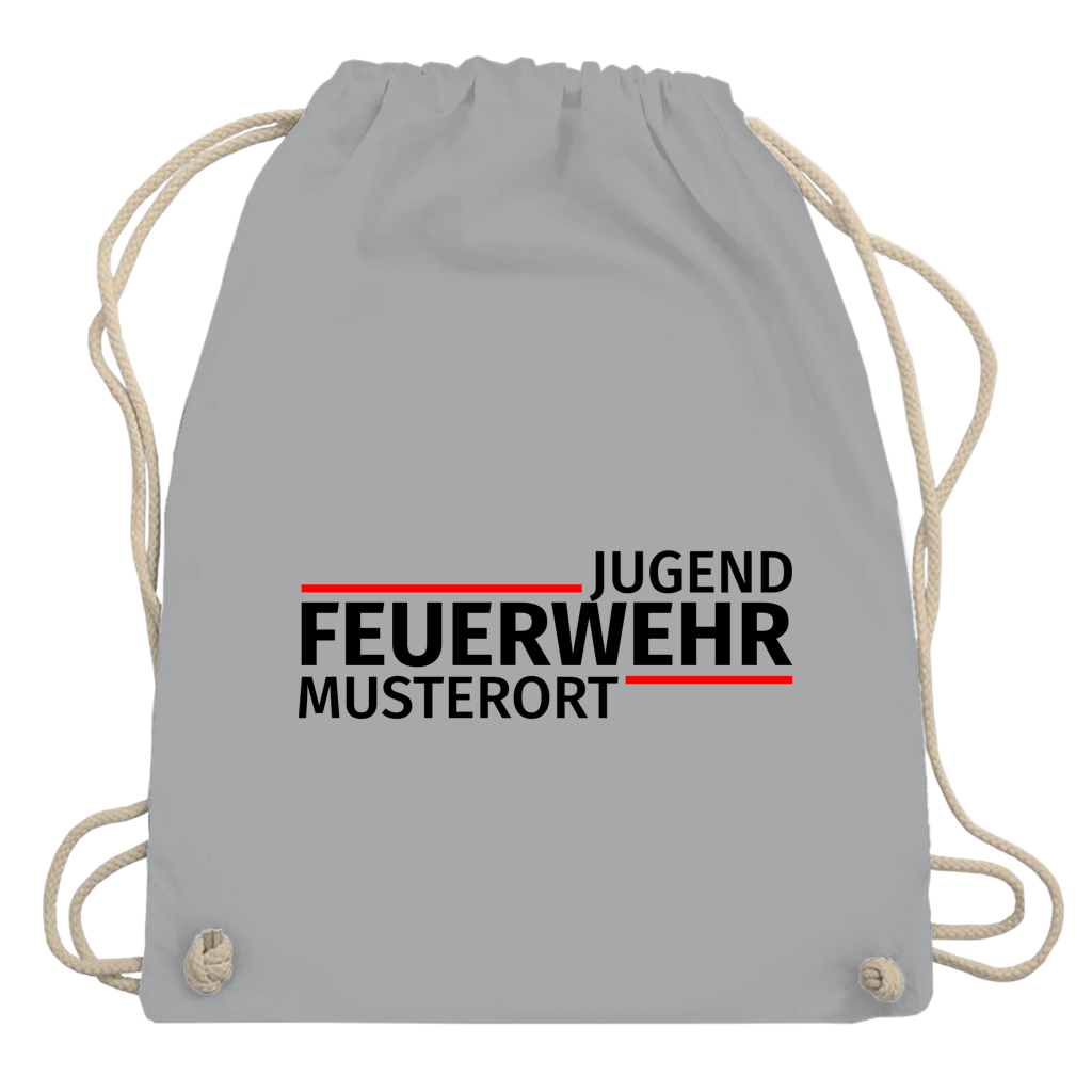Turnbeutel - Modern Jugendfeuerwehr [Personalisierbar]