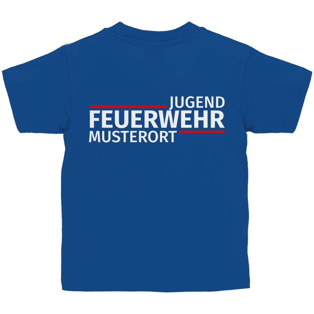 Kinder T-Shirt - Modern Jugendfeuerwehr [Personalisierbar]