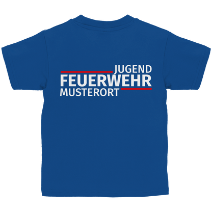 Kinder T-Shirt - Modern Jugendfeuerwehr [Personalisierbar]