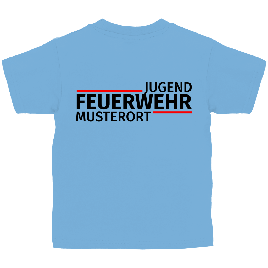 Kinder T-Shirt - Modern Jugendfeuerwehr [Personalisierbar]