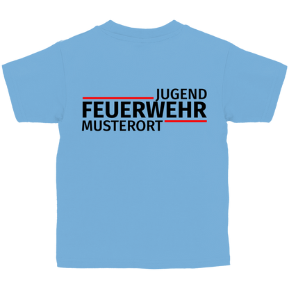 Kinder T-Shirt - Modern Jugendfeuerwehr [Personalisierbar]