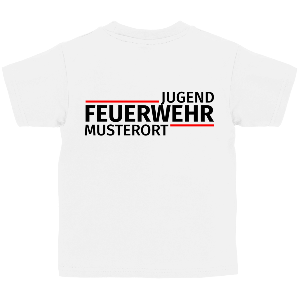 Kinder T-Shirt - Modern Jugendfeuerwehr [Personalisierbar]