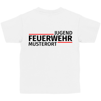 Kinder T-Shirt - Modern Jugendfeuerwehr [Personalisierbar]