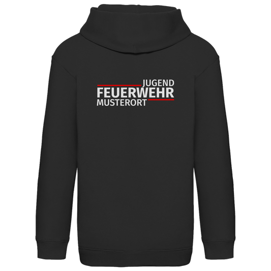Kinder Hoodie - Modern Jugendfeuerwehr [Personalisierbar]