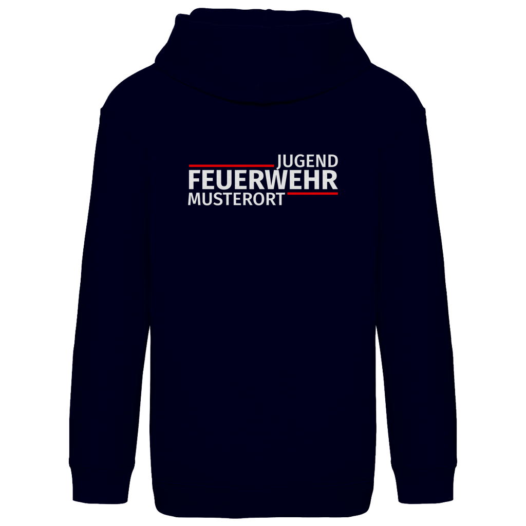 Kinder Hoodie - Modern Jugendfeuerwehr [Personalisierbar]