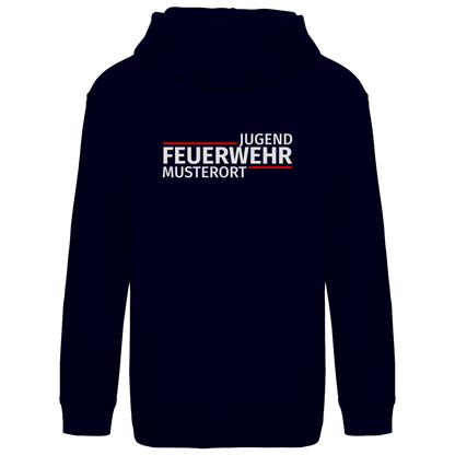 Kinder Hoodie - Modern Jugendfeuerwehr [Personalisierbar]