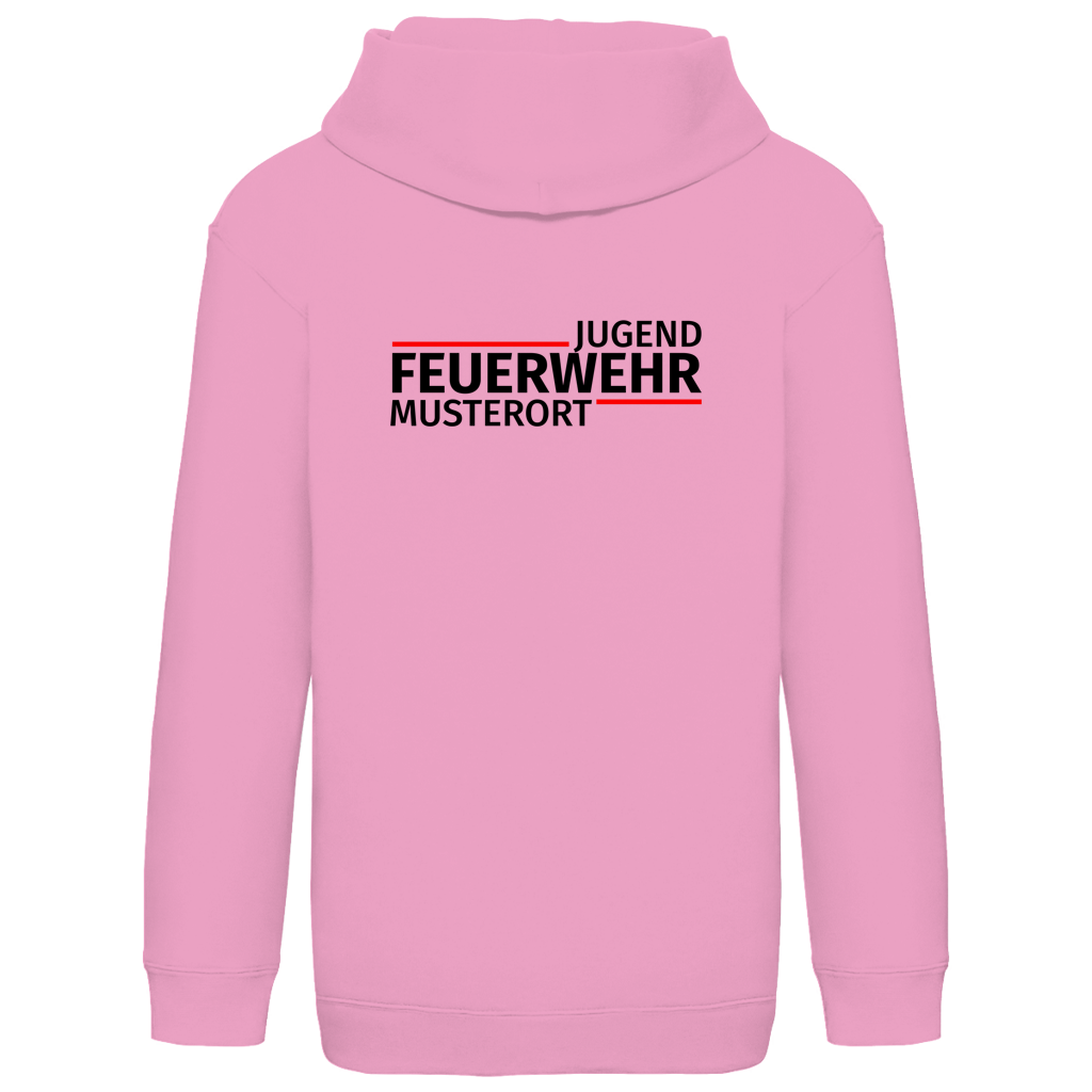 Kinder Hoodie - Modern Jugendfeuerwehr [Personalisierbar]