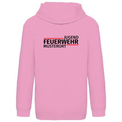 Kinder Hoodie - Modern Jugendfeuerwehr [Personalisierbar]